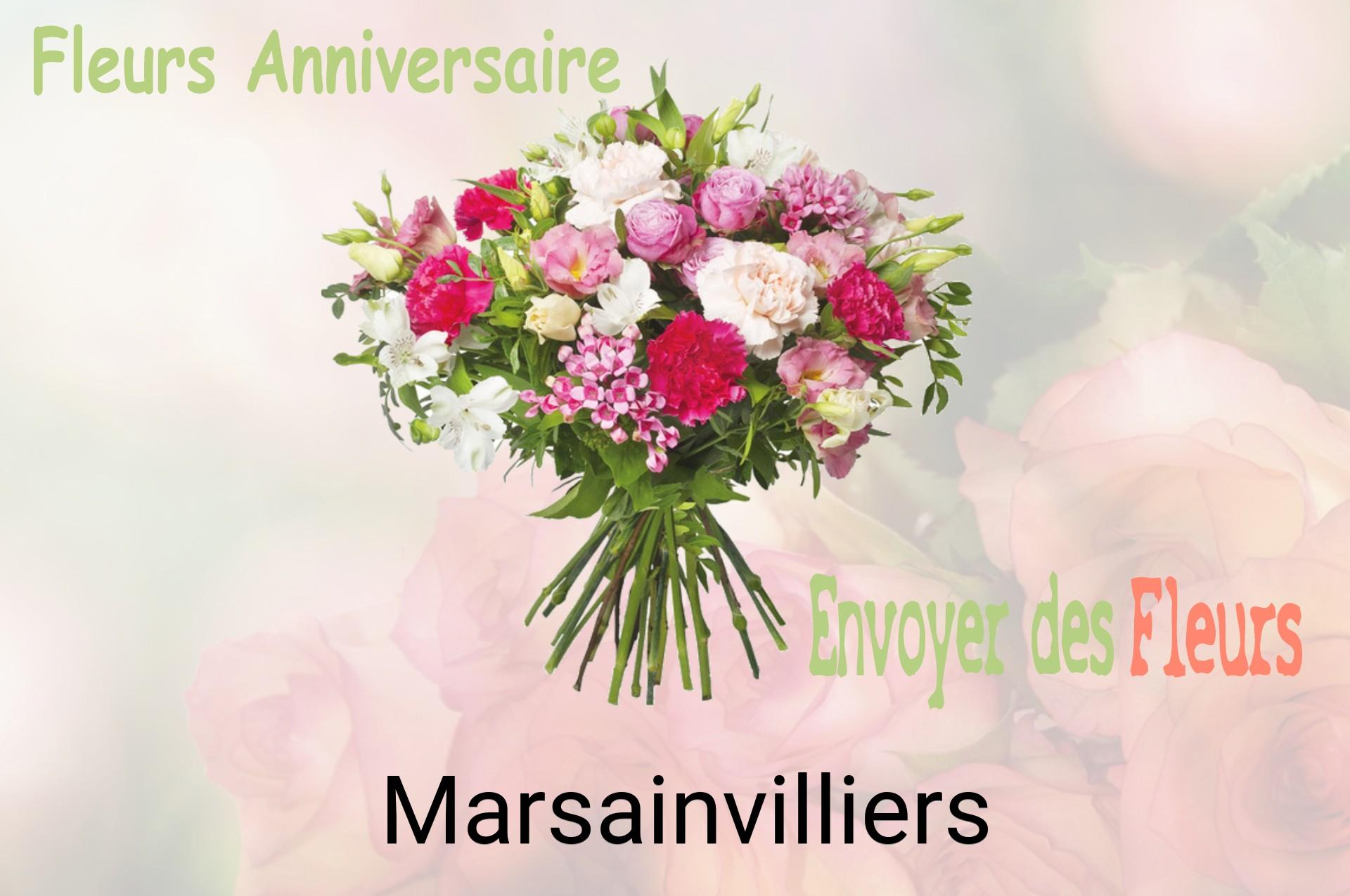 Bouquet de fleurs d’anniversaire livré à Marsainvilliers